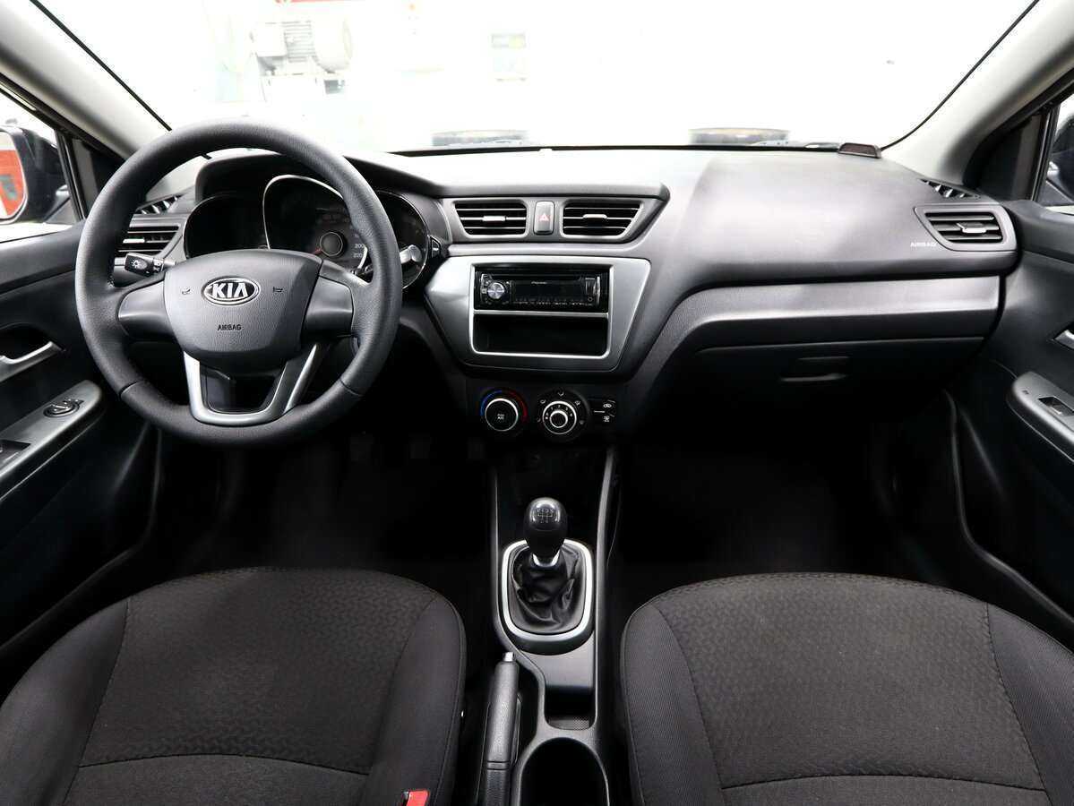 Kia Rio, 2013 Фото №14
