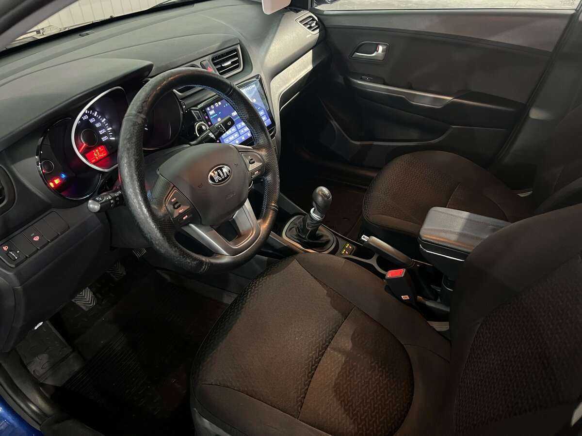 Kia Rio 5-speed, 2013 Фото №10