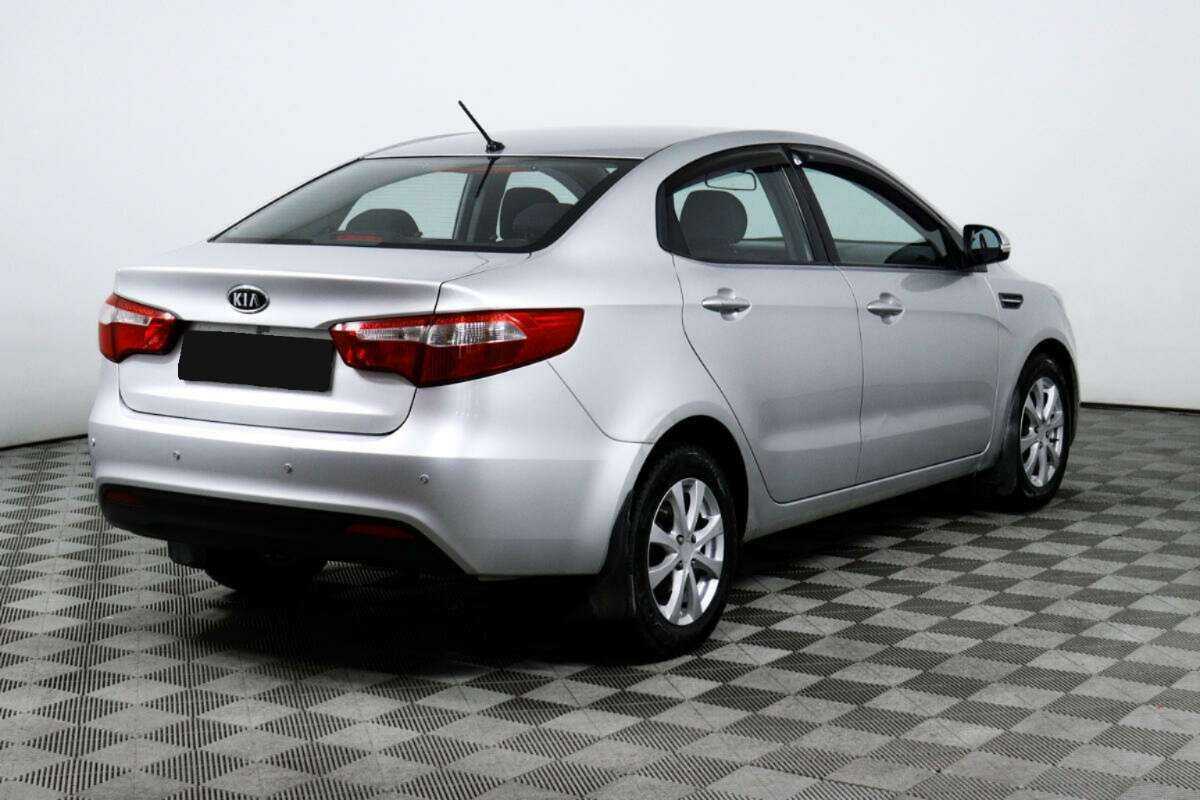 Kia Rio 5-speed, 2012 Фото №5