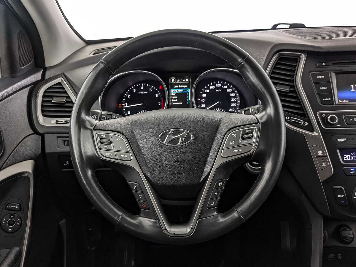 Hyundai Santa Fe, 2017 Фото №18