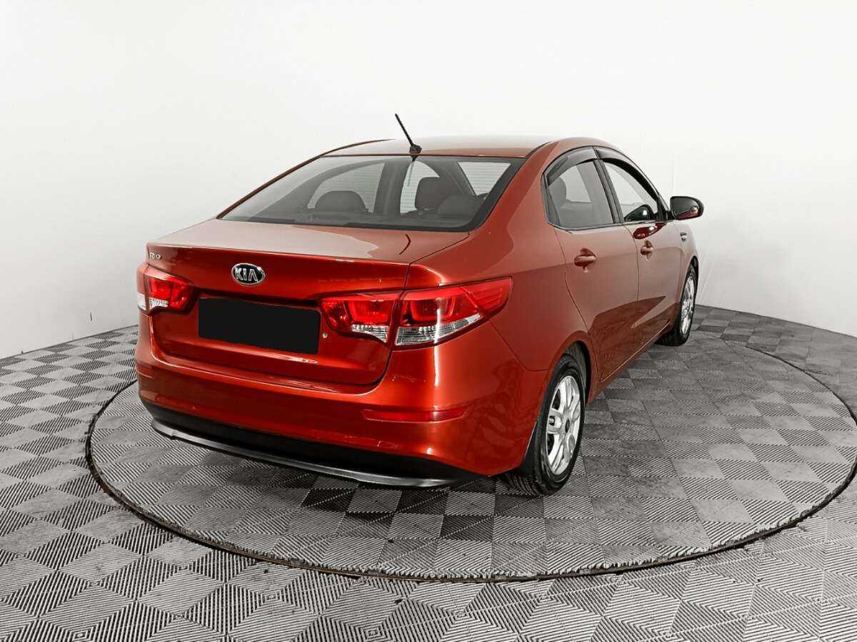 Kia Rio, 2016 Фото №5