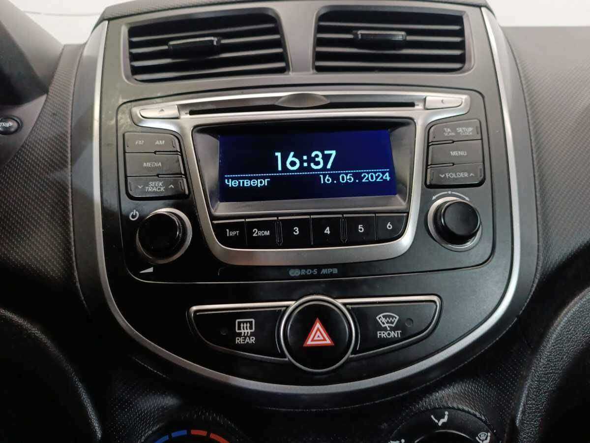 Hyundai Solaris, 2016 Фото №13