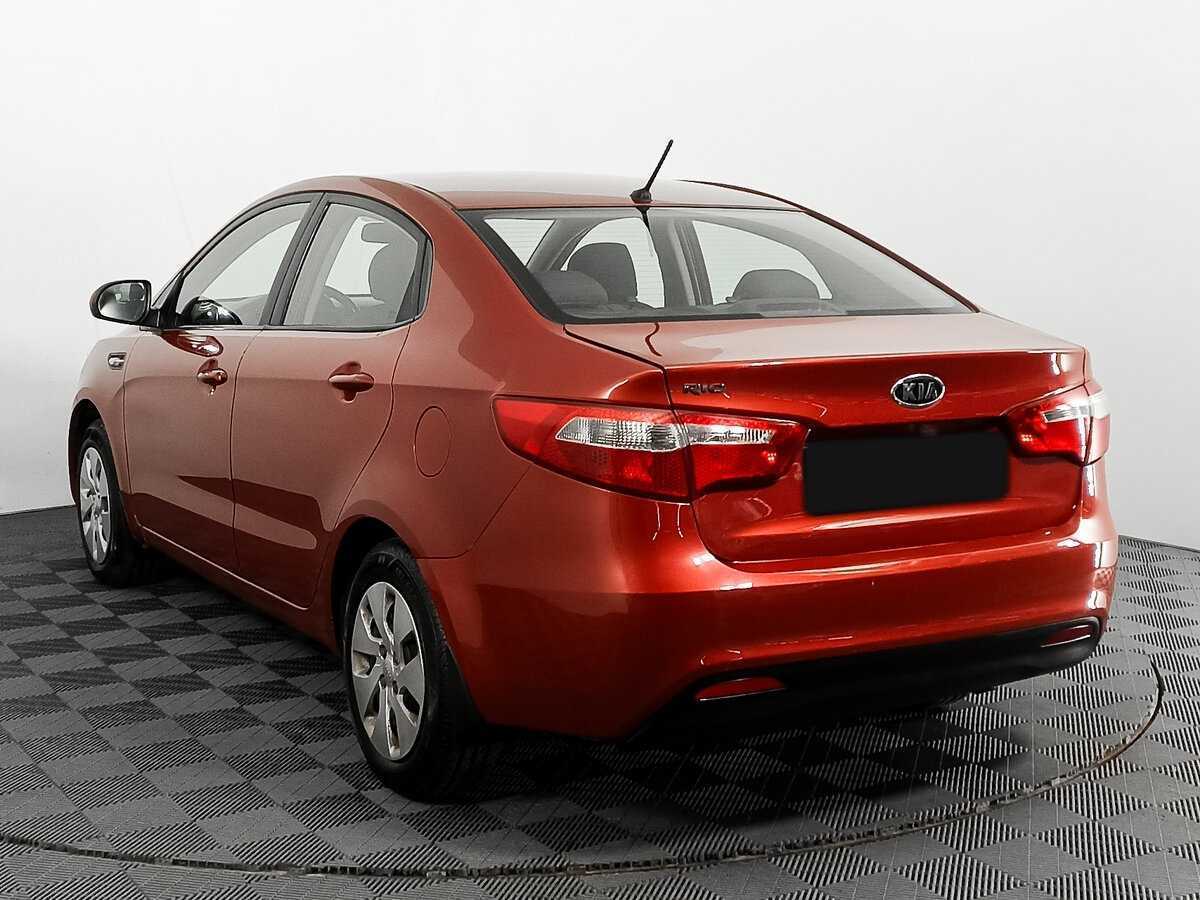 Kia Rio, 2012 Фото №6